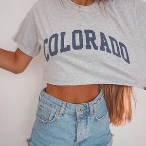 brandy melville COLORADO tshirt